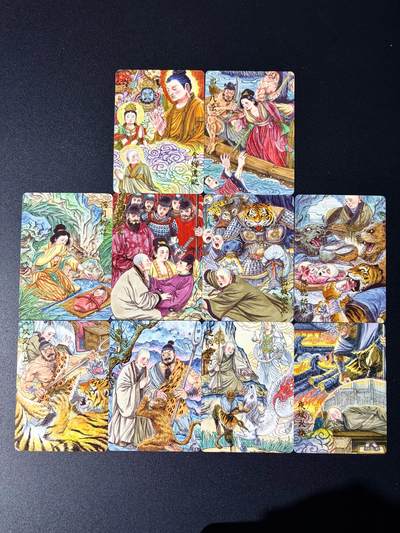 NO.24 好又多金牌大场，年前最后一期，全场中拍有礼！每周一站式配齐，方便凑单！（周6晚9点截拍，卖家送拍0抽成！ - 【套卡】超吉梦 多吉 唐僧故事 普卡10张一套