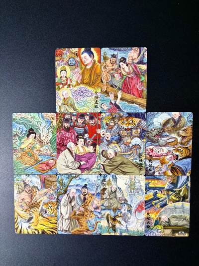 NO.24 好又多金牌大场，年前最后一期，全场中拍有礼！每周一站式配齐，方便凑单！（周6晚9点截拍，卖家送拍0抽成！ - 【套卡】超吉梦 多吉 唐僧故事 普卡10张一套