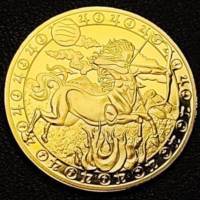 泉币菌-第184场- 精品福利场 - 纪念品 十二星座 40mm