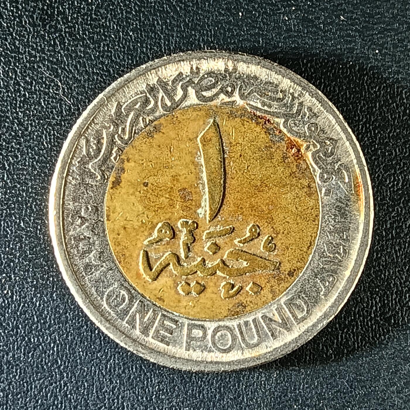 逸泉钱币2026第十二组世界钱币专场春节千件大拍A1614～2574 2190 埃及1镑国务院75年纪念币