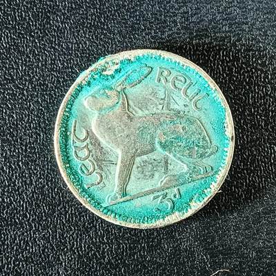 逸泉钱币2026第十二组世界钱币专场春节千件大拍A1614～2574 - 2456爱尔兰3便士