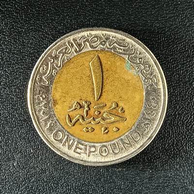 逸泉钱币2026第十二组世界钱币专场春节千件大拍A1614～2574 - 2180 埃及1磅项目新农村双色比