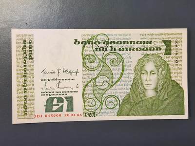 2月8号晚上8点 外国纸币自动截拍第21场 - 爱尔兰1新品