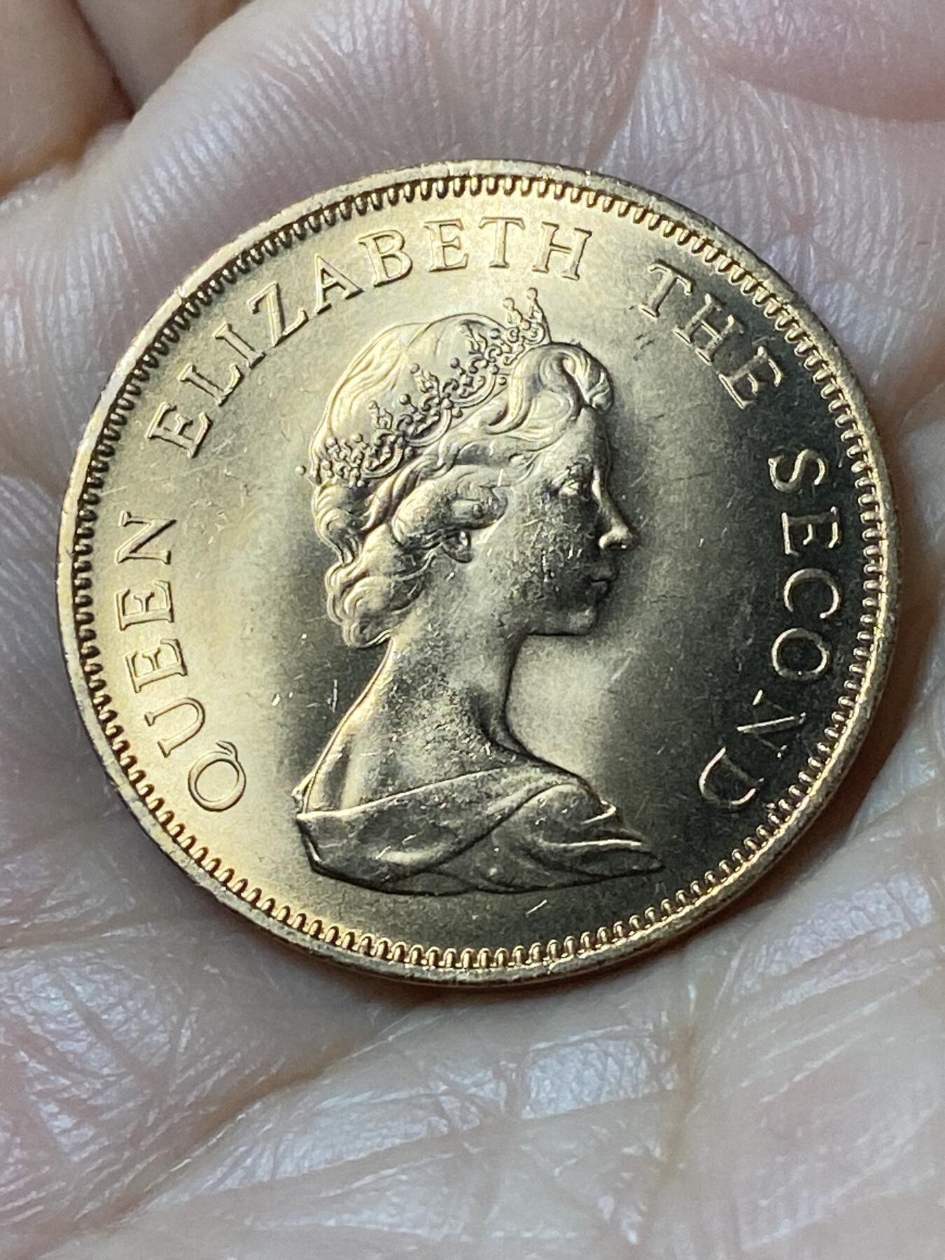 2026年第二十一场(总第一百九十场）外国好品散币场(免佣金) 原光好品–英属泽西岛🇯🇪1971年2新便士(伊丽莎白二世中年花冠，十进制第一套首发年)