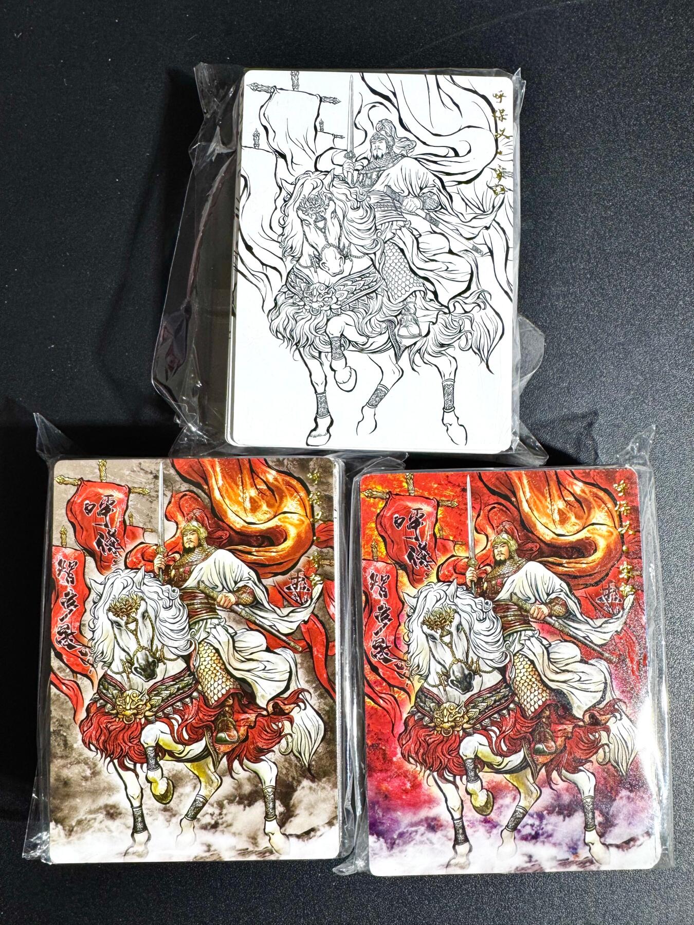 NO.24 好又多金牌大场，年前最后一期，全场中拍有礼！每周一站式配齐，方便凑单！（周6晚9点截拍，卖家送拍0抽成！ 【套卡】卡德曼 张建东水浒 第二弹 精雕原色+墨色+线稿（51*3=153张)