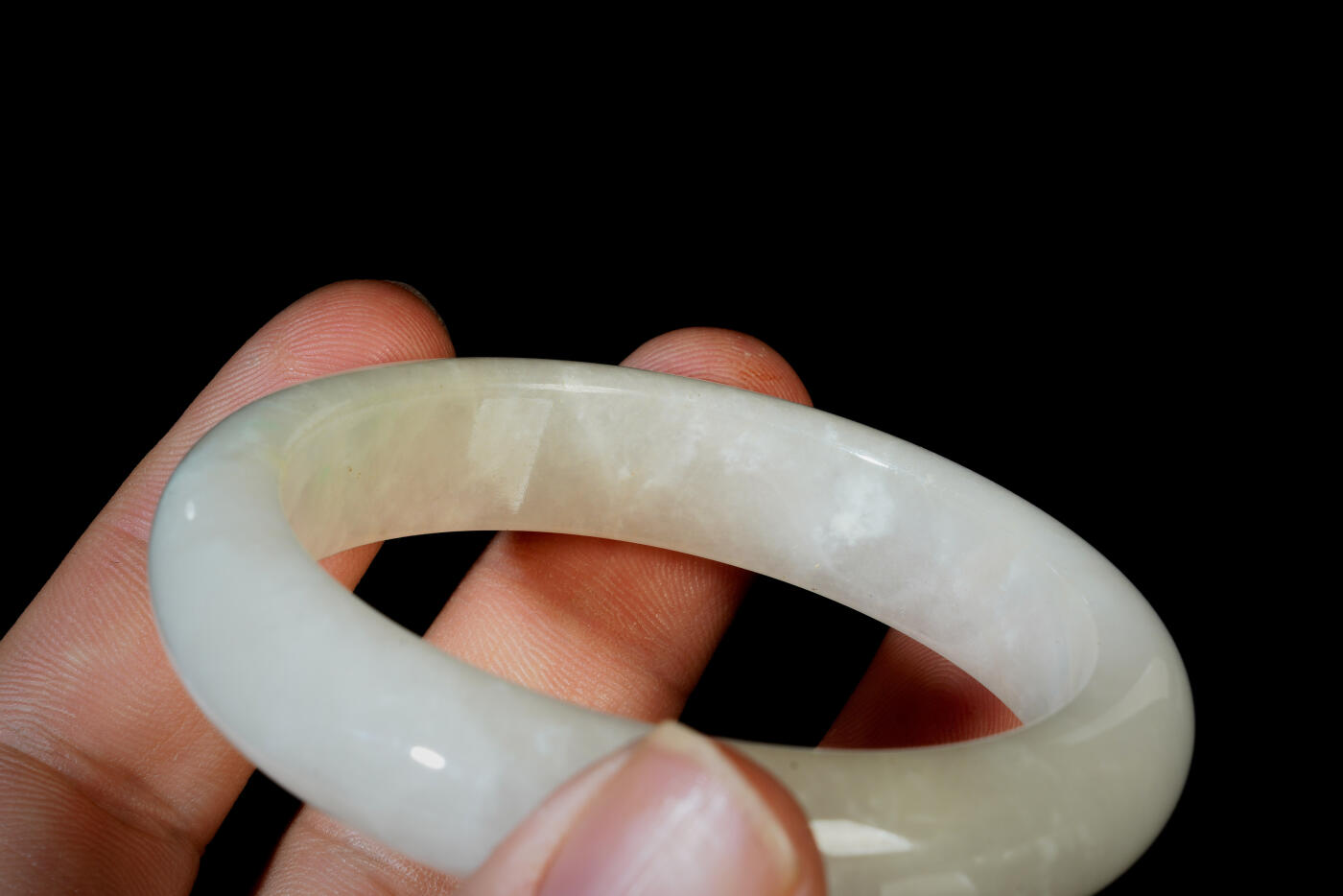 上海都达杂项专场二十六（全场包邮）  天然 翡翠手镯88-65