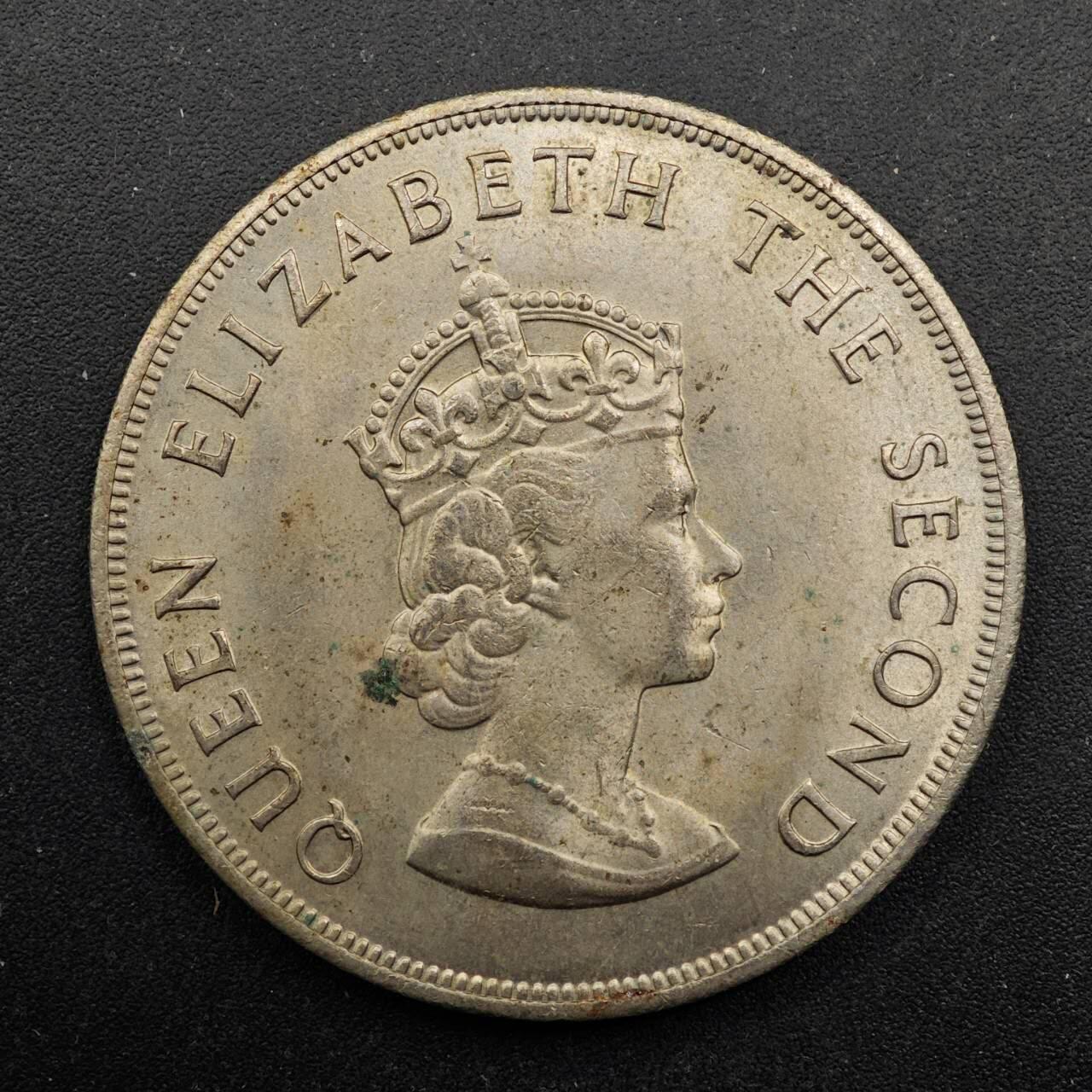  【淘币小摊】限时拍第八百七十拍   克朗币邮币封场    年前最后一场结束全部发出请更换最新收货地址不方便收货的请勿参拍或者顺丰到付 泽西岛1966年900周年五先令纪念币