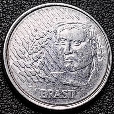 泉币菌-第184场- 精品福利场 今天的第一场 23:30分还有第二场 不见不散（192场和之前的 2月14日发货） - 橄榄枝女神 巴西10克鲁塞罗硬币 1994年 22mm