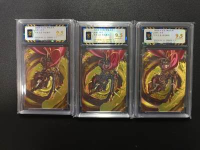 天玑星卡拍第170期《2.9周一截拍》持续收拍收评中 满赠卡需备注 - 齐卡文化 神话系列 杆子 齐天大圣 折光粗闪 保粹9.5 三张