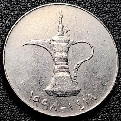 泉币菌-第185场- 精品福利场 23:30分 今天第二场  不见不散（192场和之前的 2月14日发货） -  阿联酋1迪拉姆 阿拉伯神灯 24mm