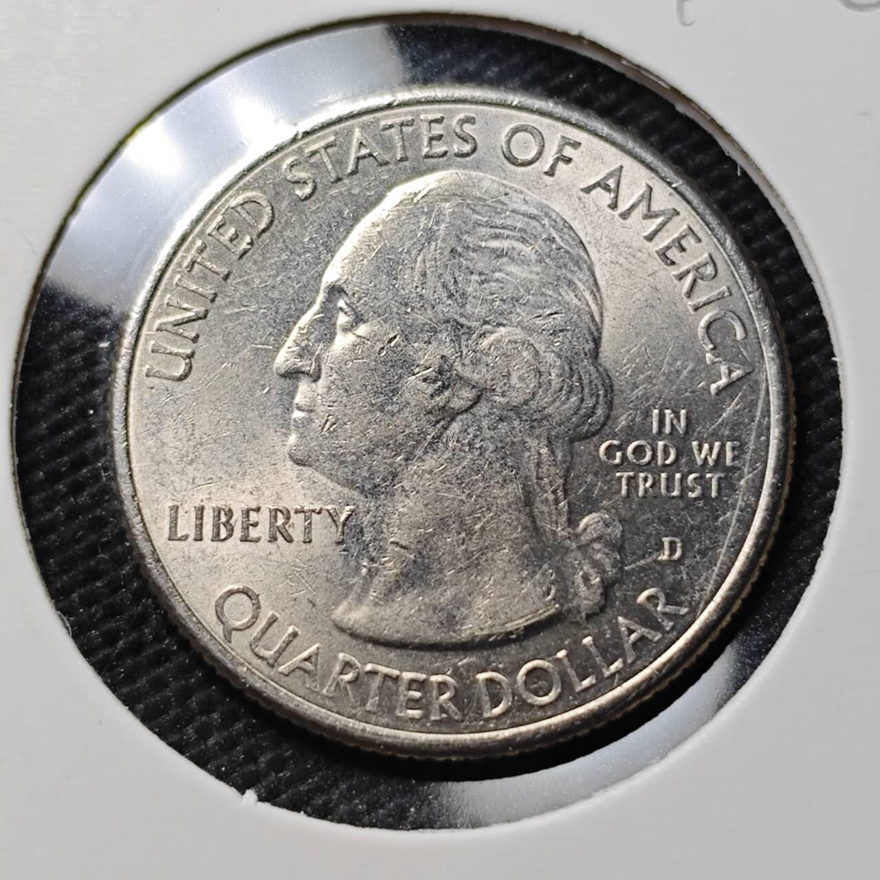 KK钱币收藏小铺  第395期  2月预留时间 周末发货  2015美国25美分纪念币