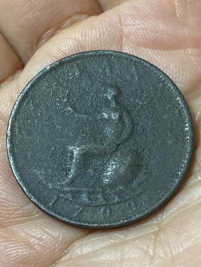 2026年第二十一场(总第一百九十场）外国好品散币场(免佣金) - 英国🇬🇧1709年1/2便士(乔治三世时期)