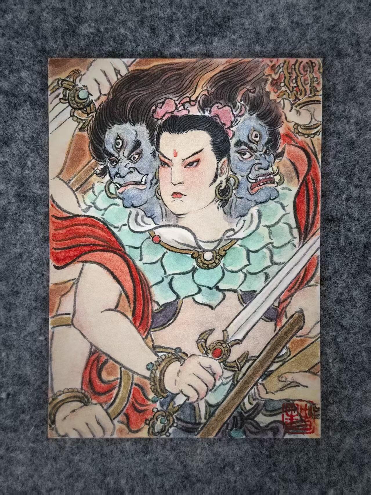 白泽拍卖卡牌手绘专场第32期（愿得长如此 年年物侯新）