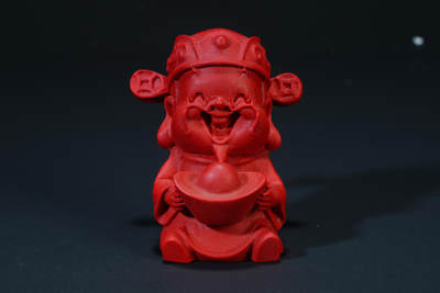 上海都达杂项专场二十六（全场包邮）  - 朱砂财神爷小摆件88-115