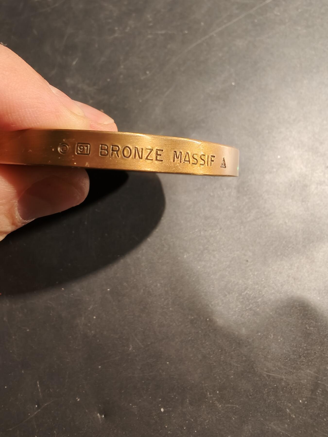 老王徽章第181期 法国拿破仑1798埃及金字塔战役大铜章     直径75mm    重量258.4g