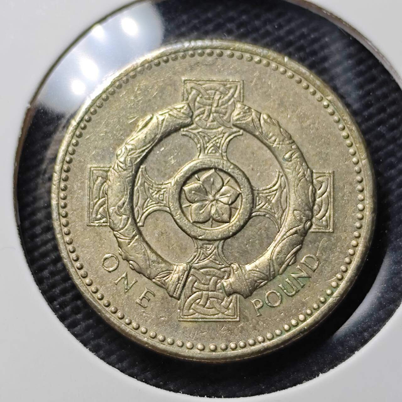 KK钱币收藏小铺  第395期  2月预留时间 周末发货 2001英国1镑 