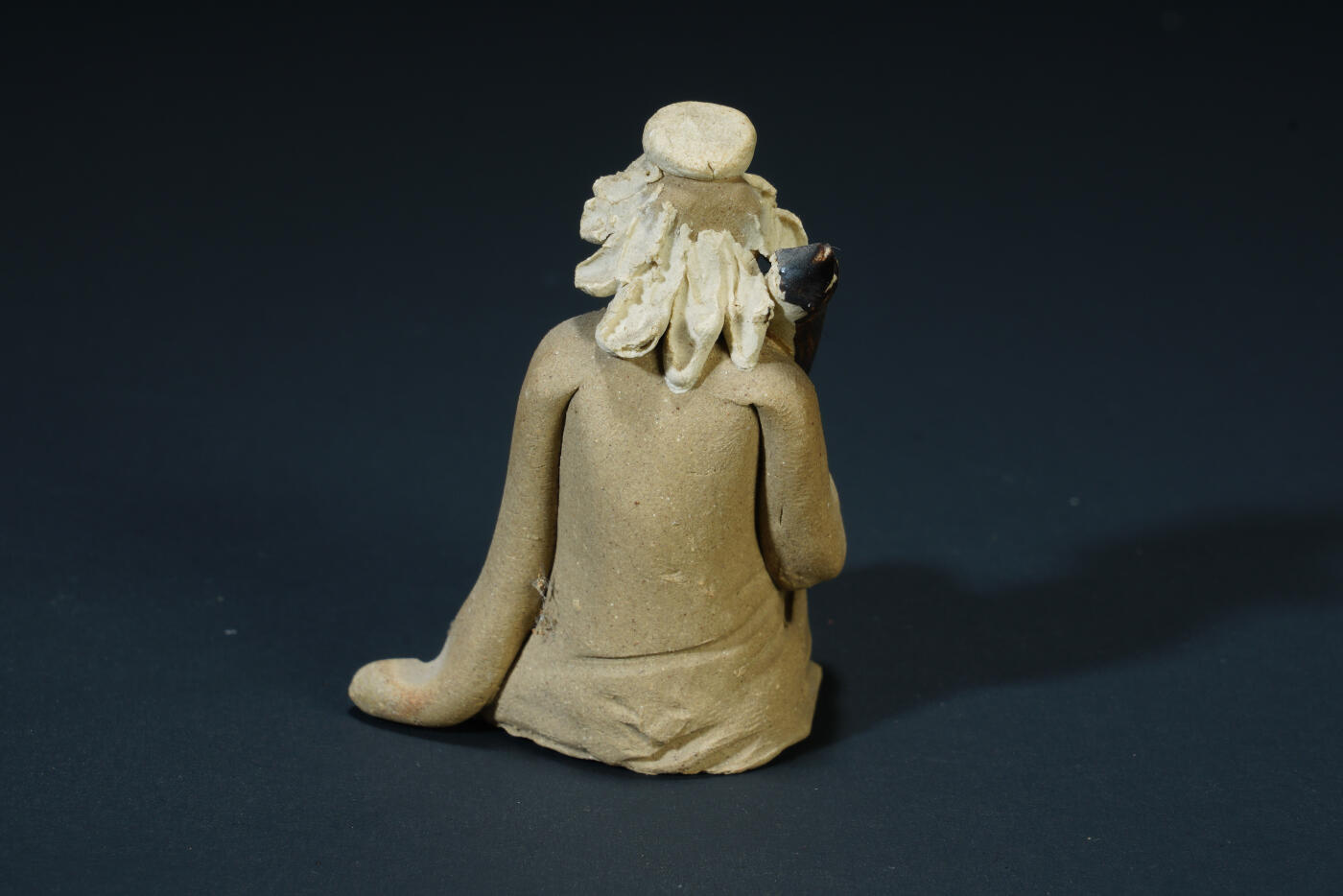 上海都达杂项专场二十六（全场包邮）  80年代 石湾窑老者小摆件88-116