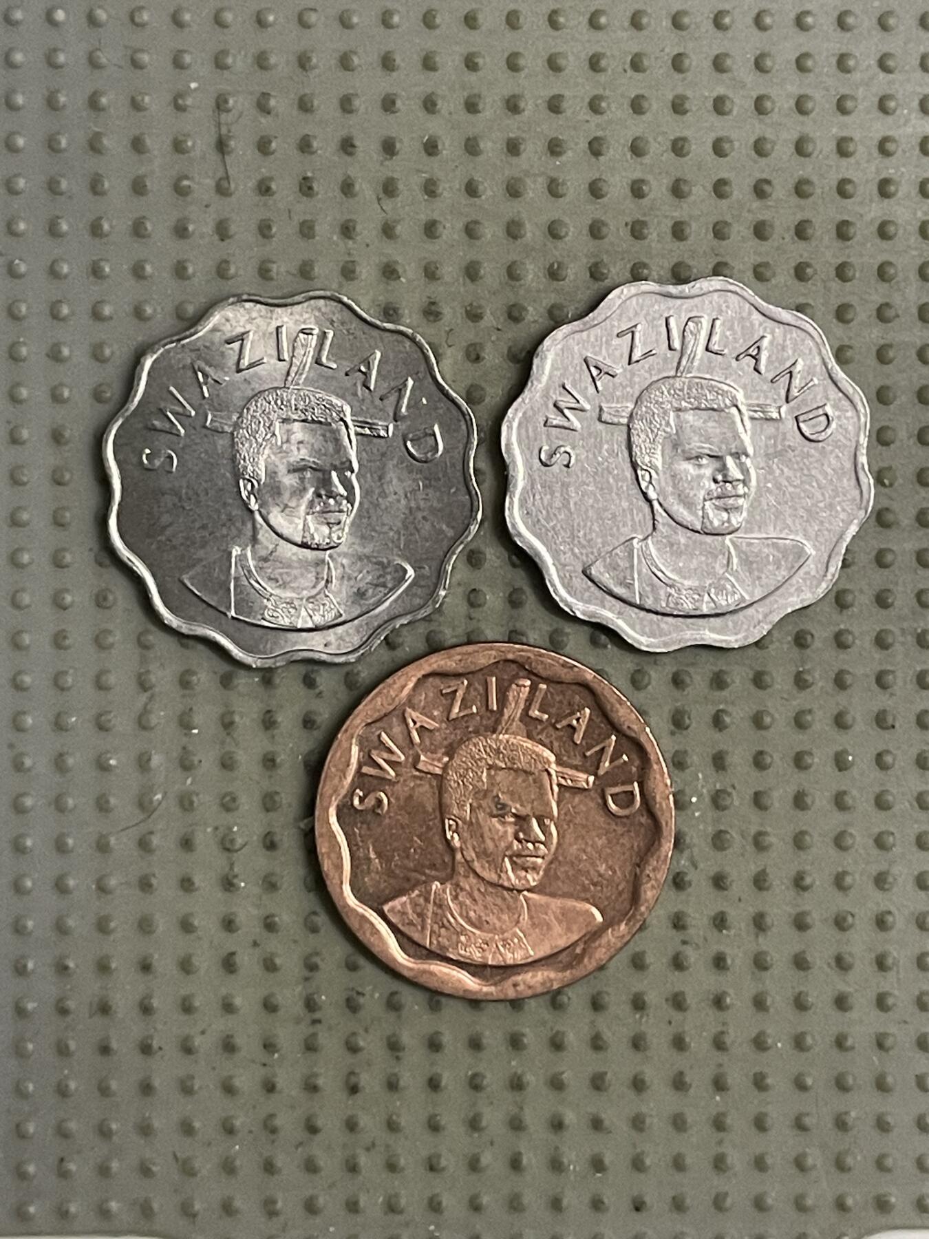 2026年第24场各国散币拍卖（总第174场）年前发货截止到11号 斯威士兰5分3枚