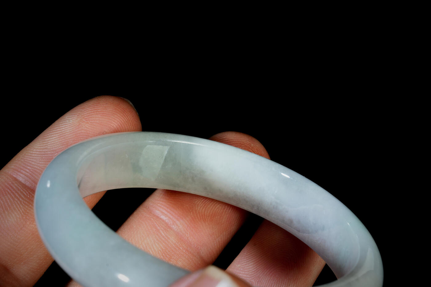 上海都达杂项专场二十六（全场包邮）  天然冰糯种 翡翠手镯88-62