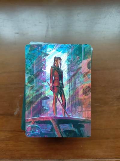 NO.24 好又多金牌大场，年前最后一期，全场中拍有礼！每周一站式配齐，方便凑单！（周6晚9点截拍，卖家送拍0抽成！ - 【套卡】顾正炜 艺术画集彩闪卡牌一套45张（画风极佳+工艺超好）