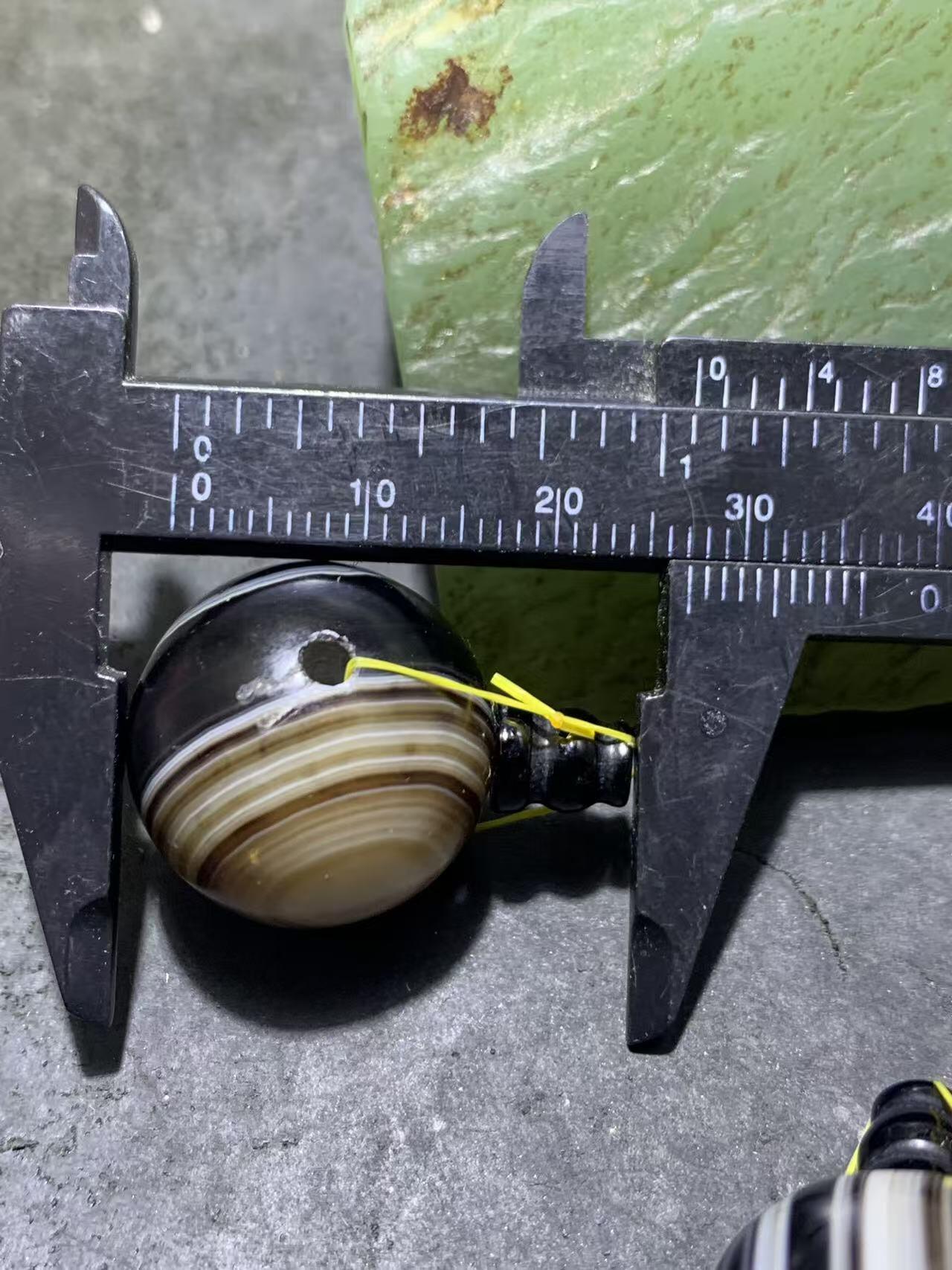 通货药师玛瑙通货佛头三通3颗