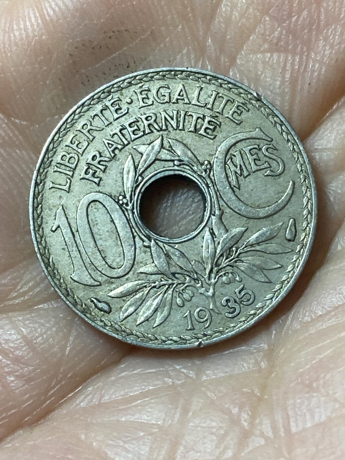 2026年第二十一场(总第一百九十场）外国好品散币场(免佣金) 法兰西第三共和国1935年10生丁