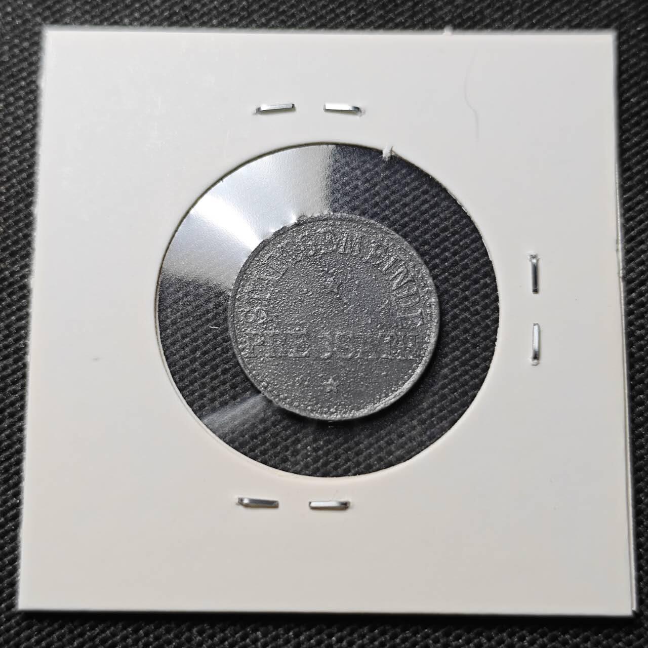 KK钱币收藏小铺  第395期  2月预留时间 周末发货  德紧5芬尼