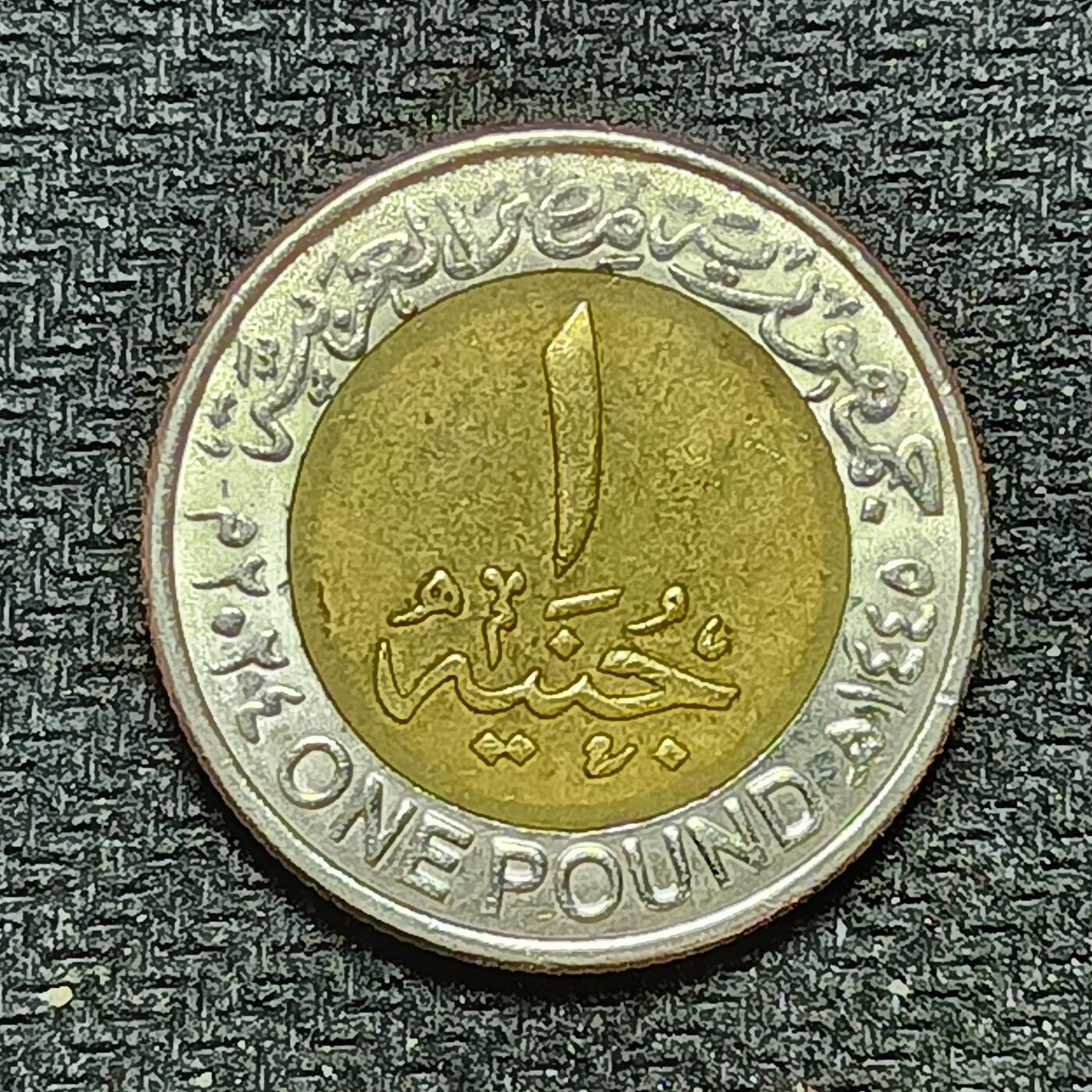 逸泉钱币2026B第十场世界钱币纪念币专场B1231-1615 1305埃及1镑