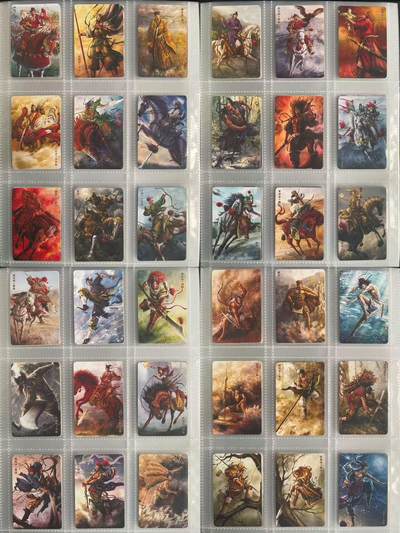 NO.24 好又多金牌大场，年前最后一期，全场中拍有礼！每周一站式配齐，方便凑单！（周6晚9点截拍，卖家送拍0抽成！ - 【套卡】焱卡 黄子鉴水浒盲包 致敬小浣熊尺寸 磨砂普卡小全套175张（13稀有+梁山108+番外54）