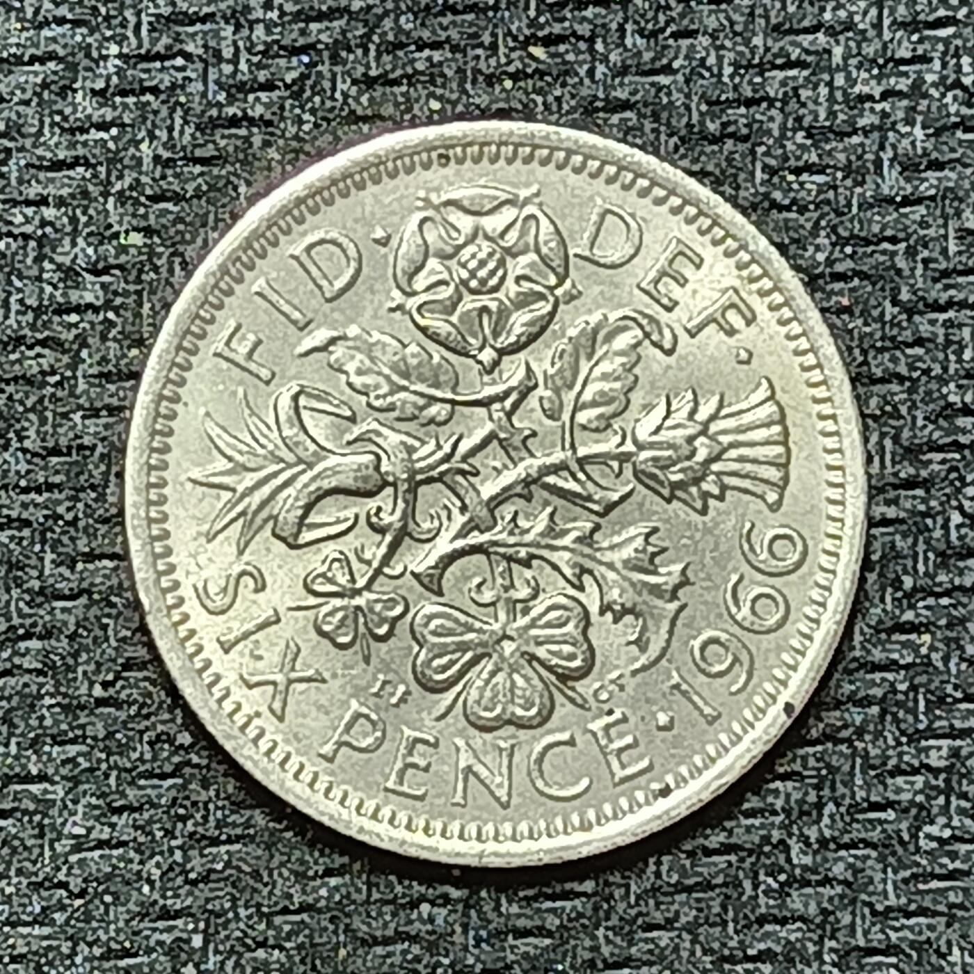 逸泉钱币2026B第十场世界钱币纪念币专场B1231-1615 1322英国6便士