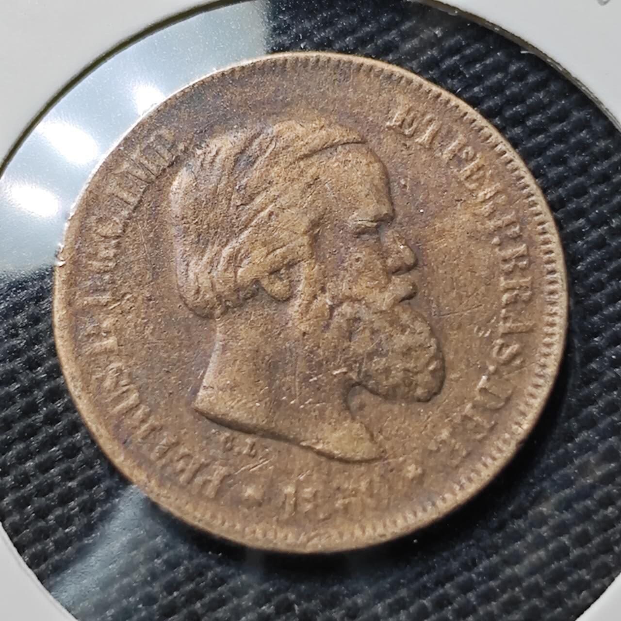 KK钱币收藏小铺  第395期  2月预留时间 周末发货  巴西10分铜币