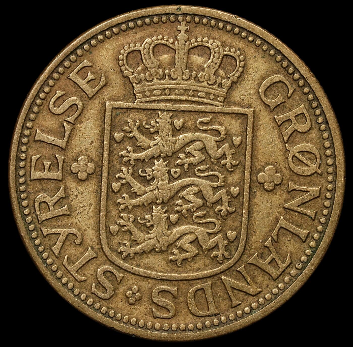 修遠堂世界钱币第104期 1926年格陵兰1克朗