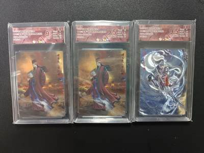 天玑星卡拍第170期《2.9周一截拍》持续收拍收评中 满赠卡需备注 - 轩辕春秋 锦绣三国 第一期 诸葛亮异色雕刻浮光+炫彩灵光（限编028）赵云梦幻流光（004/099）JBH9一张+JBH9.5两张