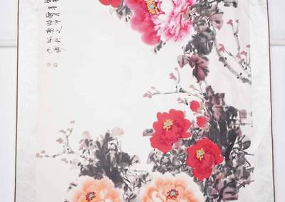 上海都达杂项专场三十四【年后发货全场包邮】  张文 花开富贵单片67-387