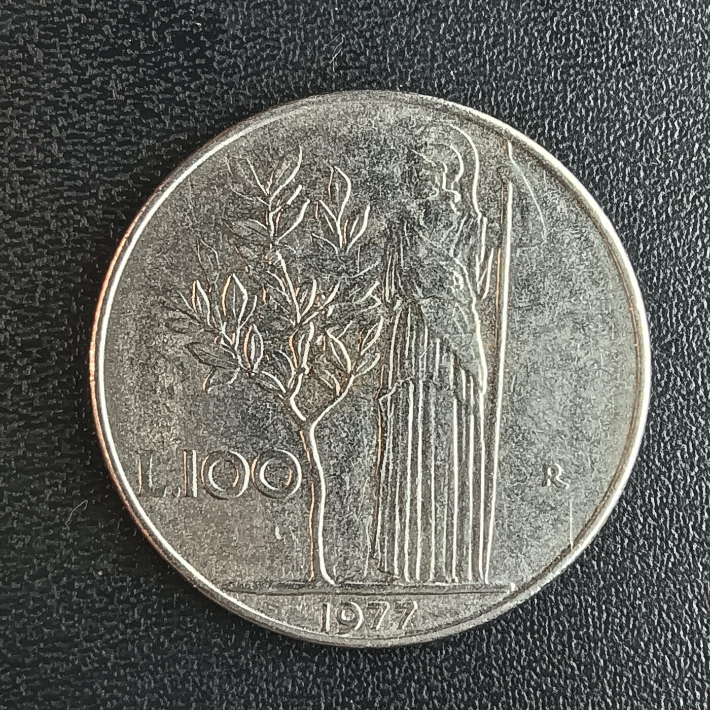 逸泉钱币2026第十二组世界钱币专场春节千件大拍A1614～2574 2223 意大利100里拉硬币