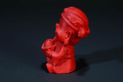 上海都达杂项专场三十四【年后发货全场包邮】  朱砂财神爷小摆件88-115