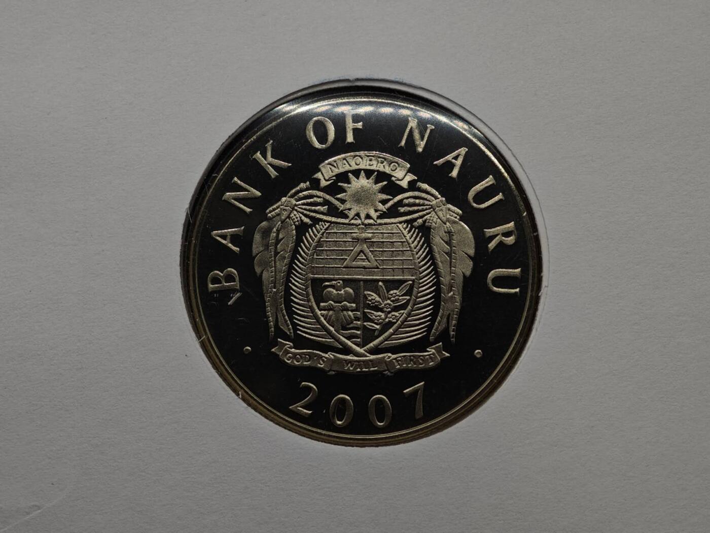  【淘币小摊】限时拍第八百七十拍   克朗币邮币封场    年前最后一场结束全部发出请更换最新收货地址不方便收货的请勿参拍或者顺丰到付 瑙鲁2007年英国皇家空军飞机历史1元纪念币邮币封