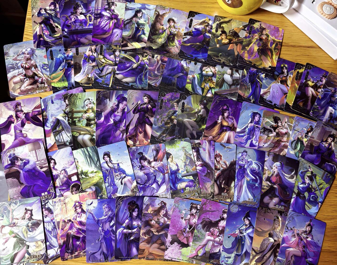 NO.24 好又多金牌大场，年前最后一期，全场中拍有礼！每周一站式配齐，方便凑单！（周6晚9点截拍，卖家送拍0抽成！ 【套卡】三国杀 花朝谱2-鉴艳惊鸿-落雁+巾帼一组，全员三国妹卡