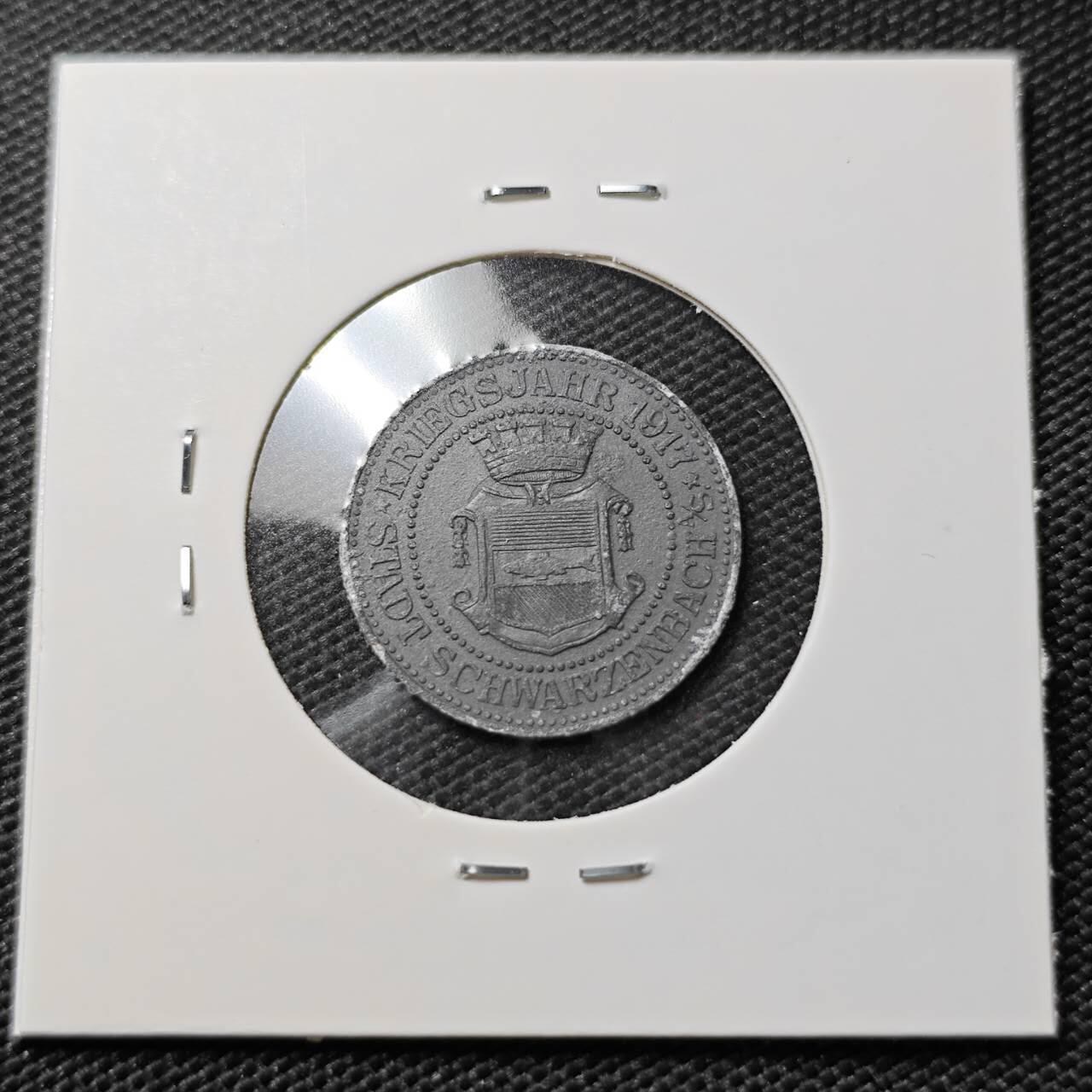 KK钱币收藏小铺  第395期  2月预留时间 周末发货  德紧10芬尼代币