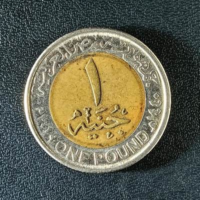 逸泉钱币2026第十二组世界钱币专场春节千件大拍A1614～2574 - 2247 埃及国家建设双色币