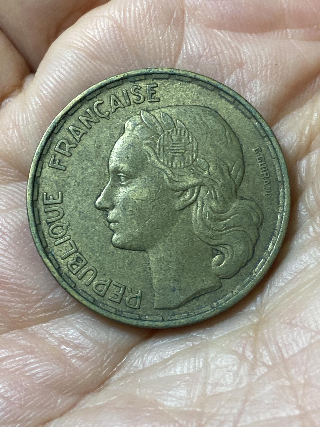 2026年第二十一场(总第一百九十场）外国好品散币场(免佣金) 法兰西第四共和国1953年50法郎