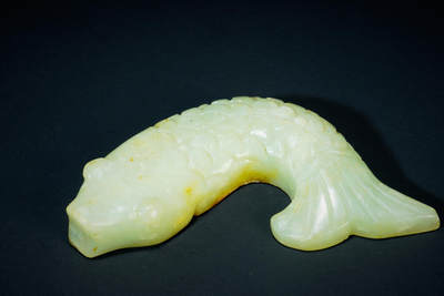 上海都达杂项专场三十四【年后发货全场包邮】  古玉小鱼挂件88-26