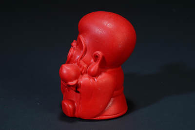 上海都达杂项专场三十四【年后发货全场包邮】  朱砂寿星公小摆件88-114