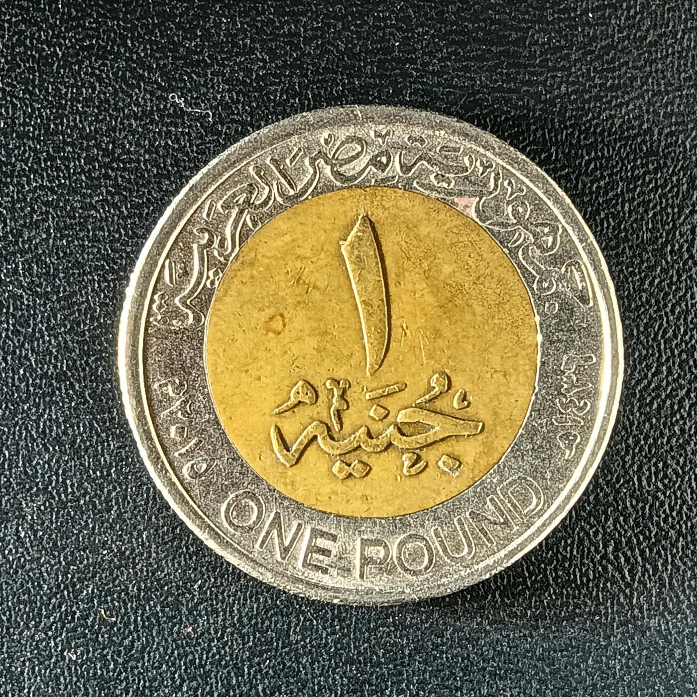 逸泉钱币2026第十二组世界钱币专场春节千件大拍A1614～2574 2178 埃及1镑苏伊士运河扩建纪念币