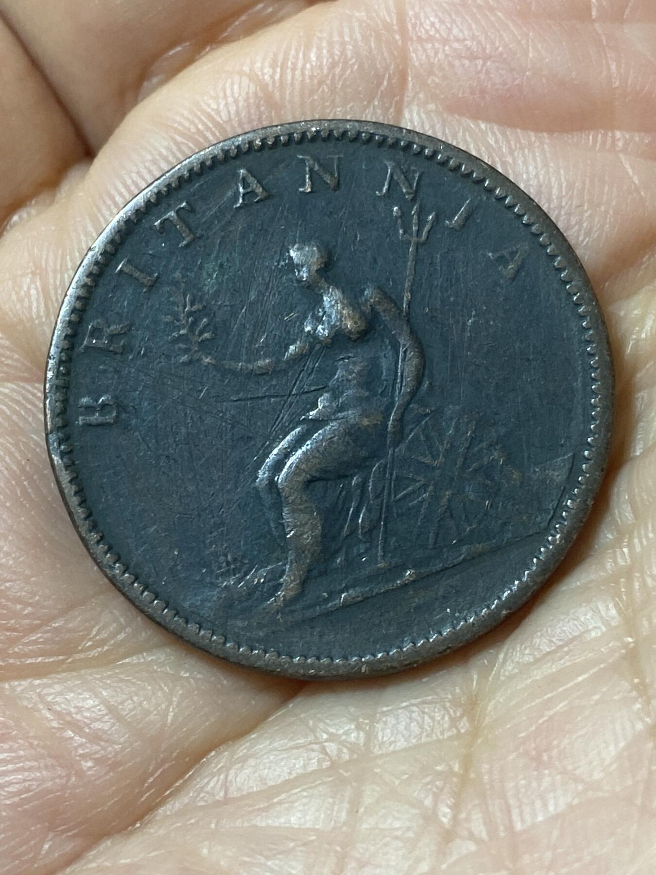 2026年第二十一场(总第一百九十场）外国好品散币场(免佣金) 流通好品–英国🇬🇧1806年1/2便士(乔治三世时期)