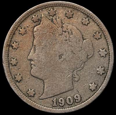 修遠堂世界钱币第104期 - 1909年美国5美分