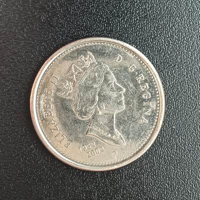 逸泉钱币2026第十二组世界钱币专场春节千件大拍A1614～2574 - 2369 加拿大25分