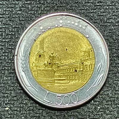 逸泉钱币2026B第十场世界钱币纪念币专场B1231-1615 - 1303意大利500里拉