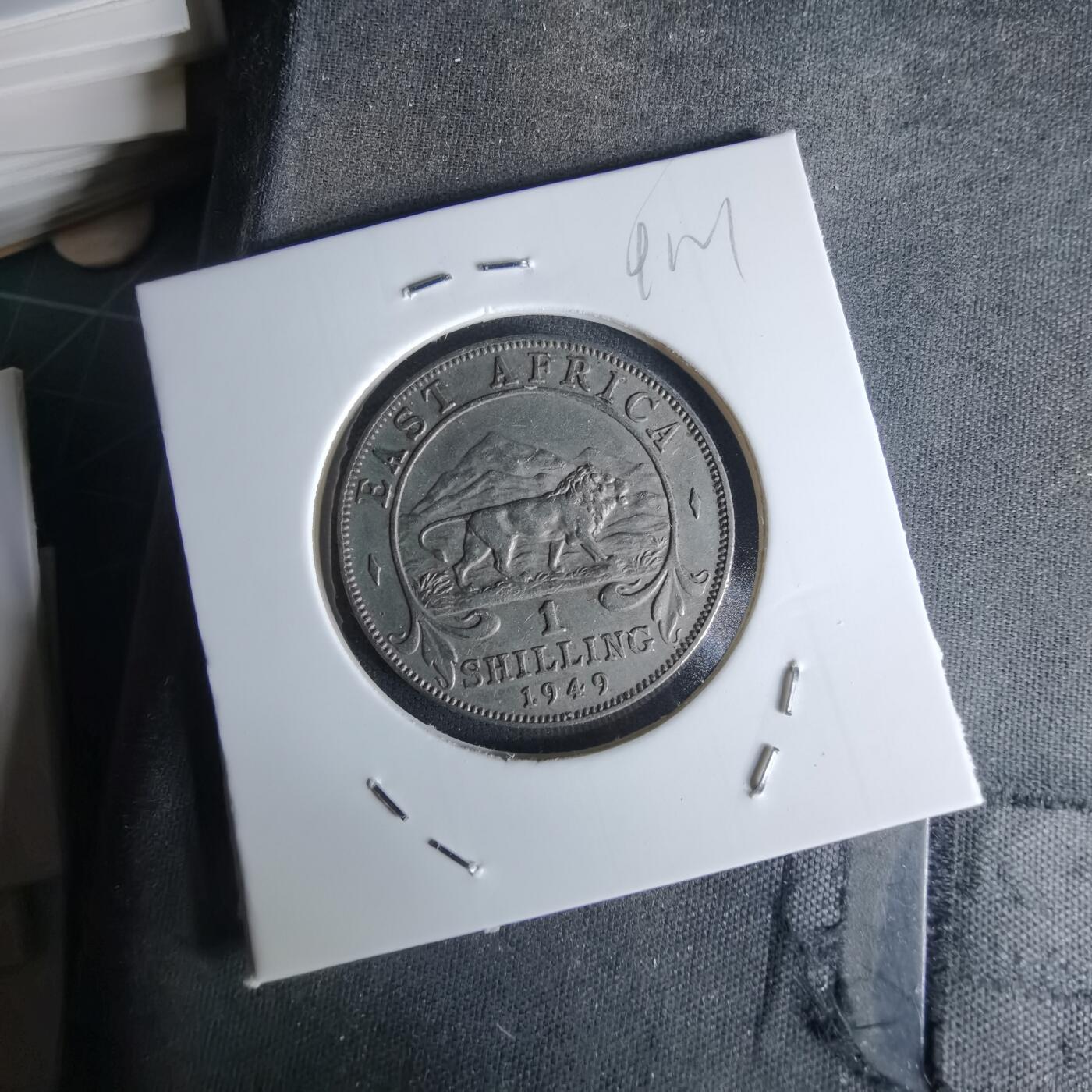 沼泽如烟--第991场 东非1949年1先令