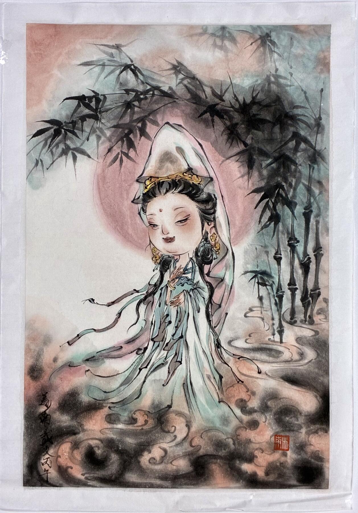 白泽拍卖卡牌手绘专场第32期（愿得长如此 年年物侯新）